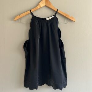 Monteau Los Angeles Scallop Edge Black Shell Medium